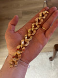 French Vintage Yellow Gold Bracelet