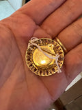 Augis Gold Vintage Medal / Brooch