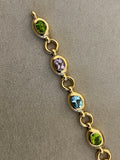 Van Cleef & Arpels Gold and Fine Stones Vintage Bracelet