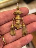 19th Century French Pendant in Gold