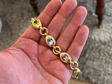 Van Cleef & Arpels Gold and Fine Stones Vintage Bracelet