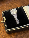 Gold and 1.78 Carat Diamond Engagement Ring