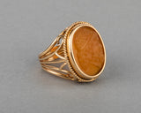 Antique Gold and Cameo Ring
