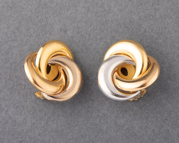 Spectacular Gold Vintage Earrings