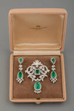 Vintage Diamonds and Emeralds Set