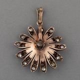 Gold and Diamonds French Antique Pendant