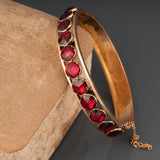 Antique Perpignan garnet Bracelet