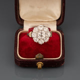 2.40 Carats Diamonds French Antique Ring