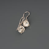 2.40 Carats Diamonds French Vintage Earrings