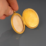 French Victorian Gold Locket