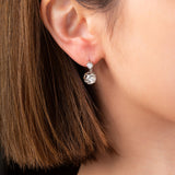 Boucles d'oreilles Belle Epoque Diamants 2.70 Carats