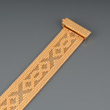 Bracelet vintage en or français