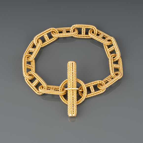 Bracelet vintage en or