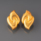 Gold Vintage Earrings by Zolotas